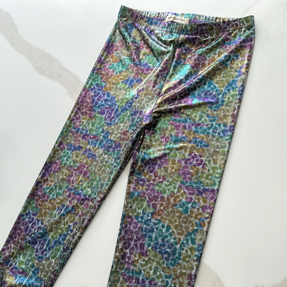 Appaman size 12 leggings. Leopard print, multi color